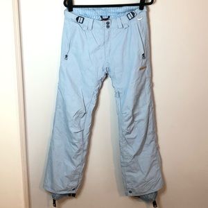 Four Square Light Blue Snow Ski Winter Pants Med